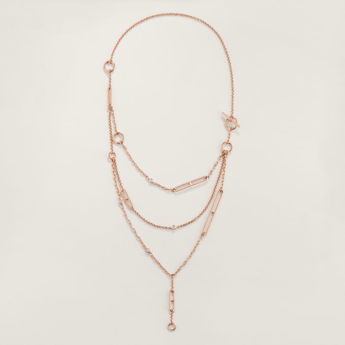 Chaine d'ancre Chaos lariat necklace | Hermès Canada